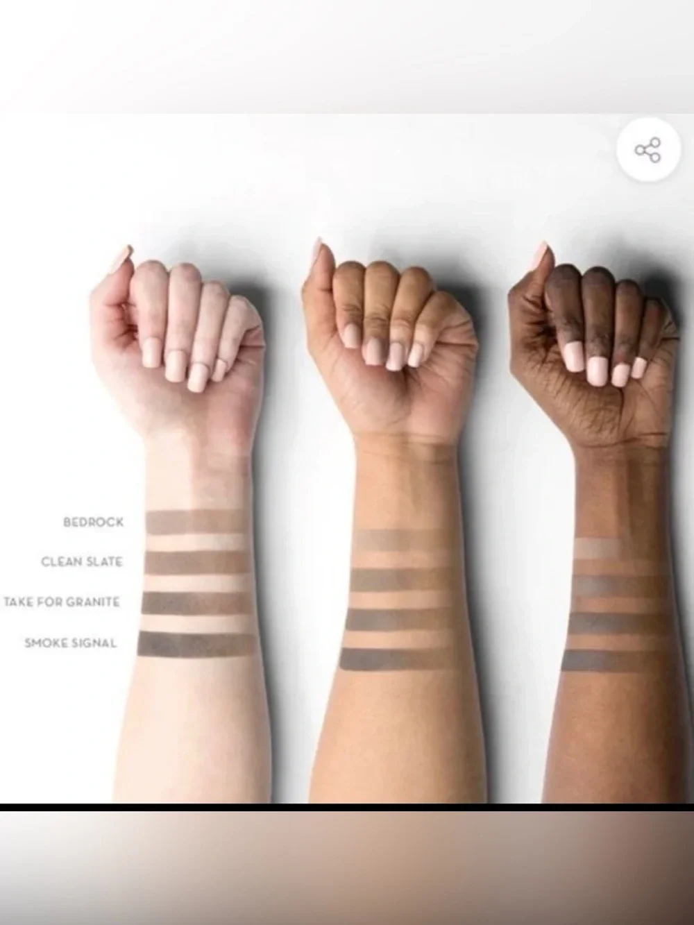 NWT Full Size MAKEUP GEEK Signature Matte, Square Eyeshadow “SMOKE SIGNAL”